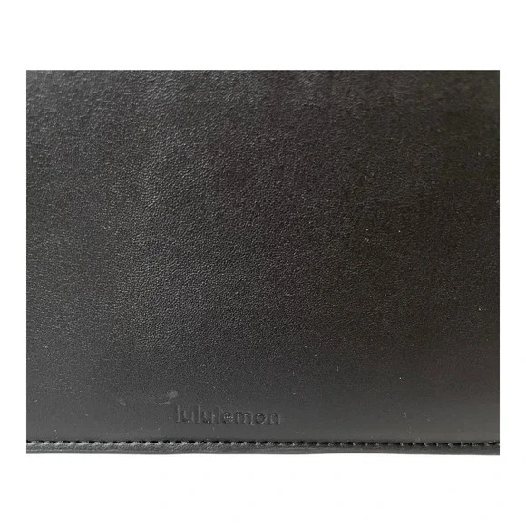 Lululemon Cactus Leather Crossbody Bag Black With Gold Hardware & Dust Bag - Picture 10 of 16